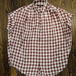 Madewell Red Check Central Shirt